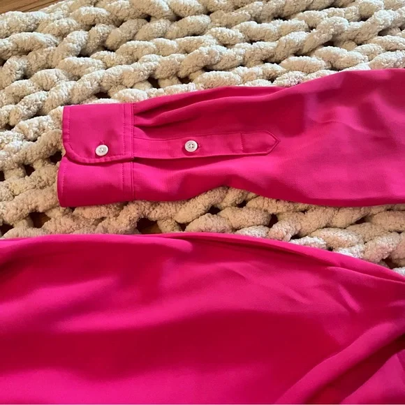 Ralph Lauren Fuchsia Long Sleeve Dress - Picture 11 of 11